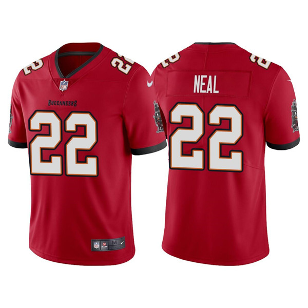 Men's Tampa Bay Buccaneers #22 Keanu Neal Red Vapor Untouchable Limited Stitched Jersey Men's Tampa Bay Buccaneers #22 Keanu Neal Red Vapor Untouchable Limited Stitched Jersey